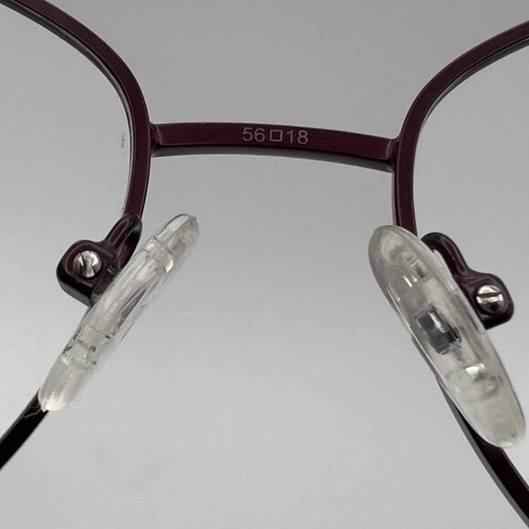 Sean John SJLO 6013 512 Eyeglass Frame Butterfly Satin Berry Rose Gold 56-18-140 main image 4